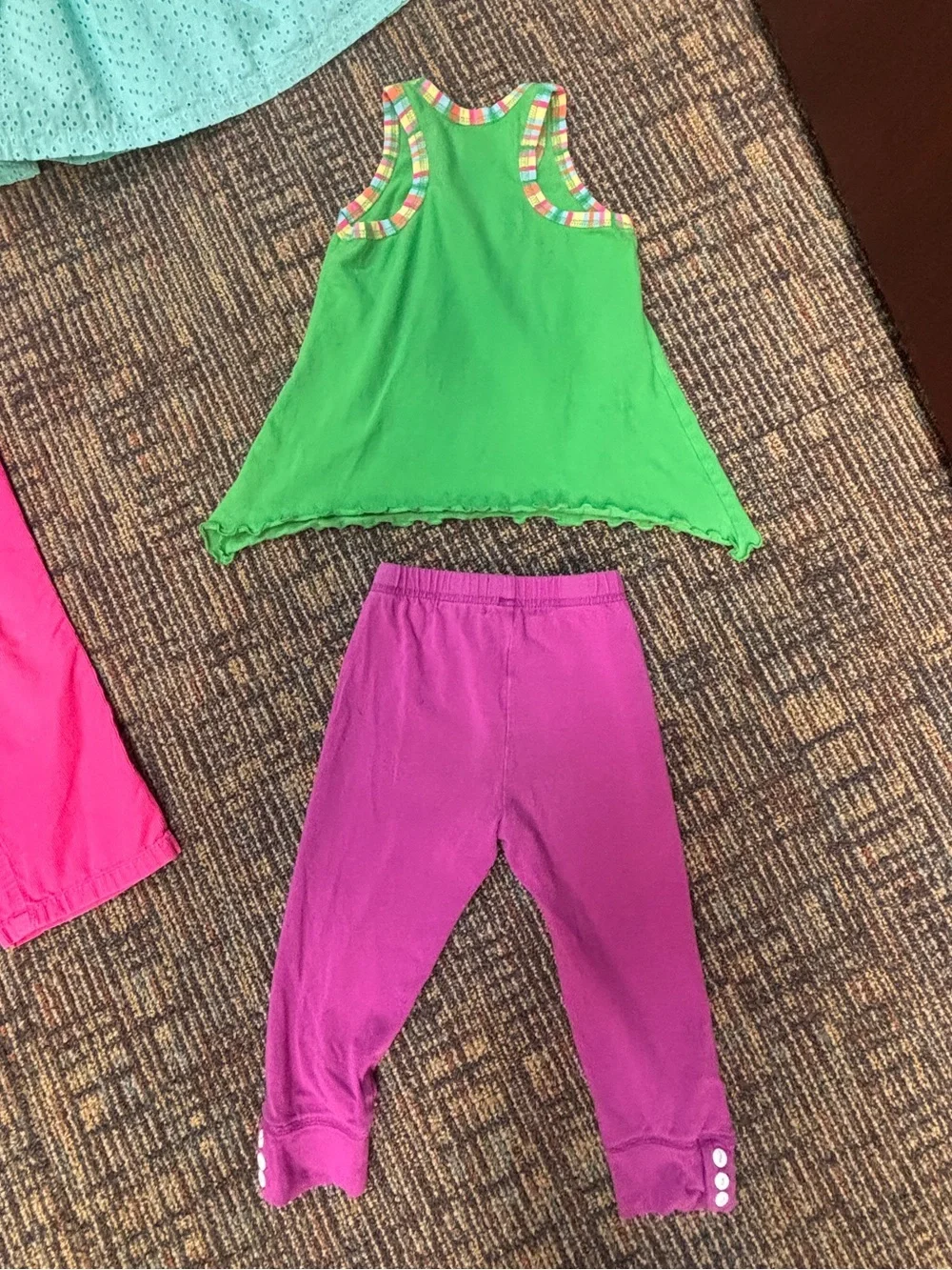 Kids 3T Six Piece Mix and Match Set - Includes Gap, Carters, Nohi Pieces